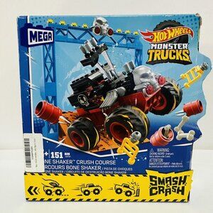 MEGA Hot Wheels Bone Shaker Crush Course Monster Truck Building Set